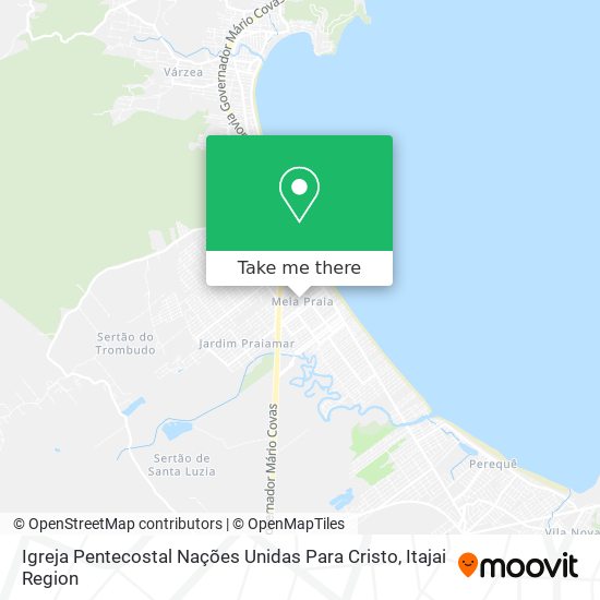 Igreja Pentecostal Nações Unidas Para Cristo map