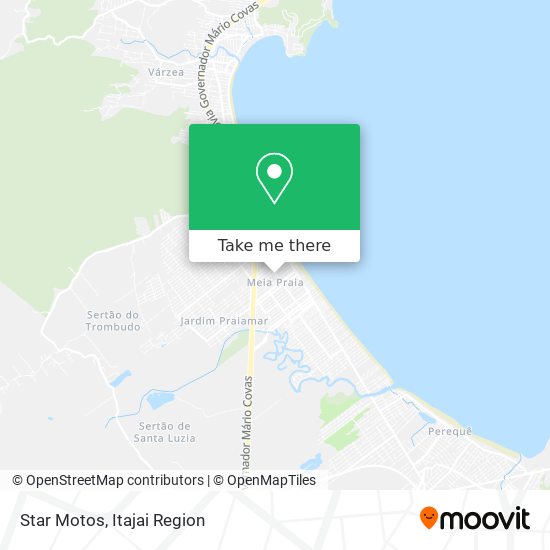 Star Motos map