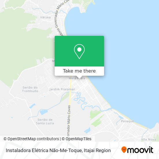 Instaladora Elétrica Não-Me-Toque map