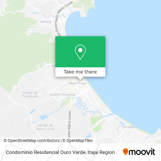 Condominio Residencial Ouro Verde map