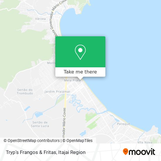 Tryp's Frangos & Fritas map