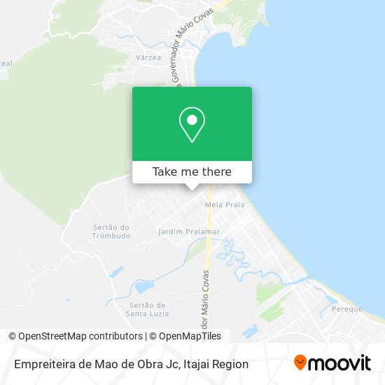 Empreiteira de Mao de Obra Jc map