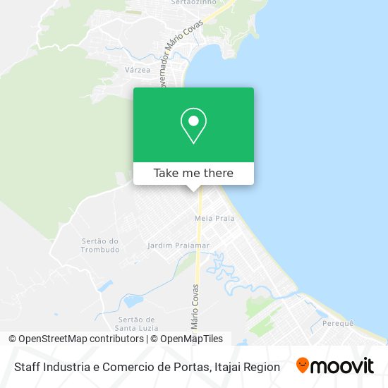 Staff Industria e Comercio de Portas map