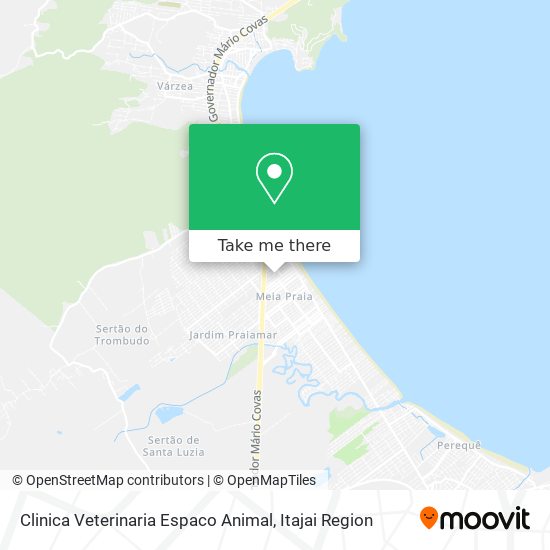 Mapa Clinica Veterinaria Espaco Animal