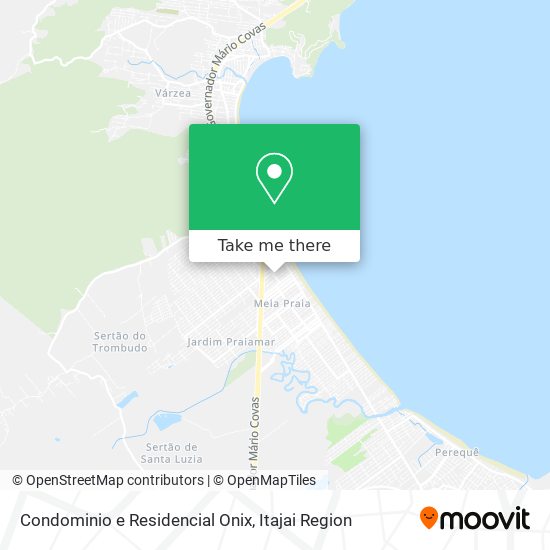 Condominio e Residencial Onix map