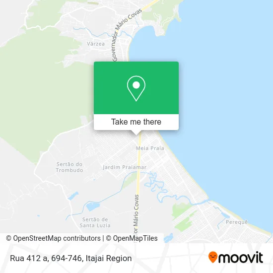 Rua 412 a, 694-746 map