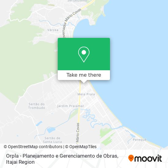 Orpla - Planejamento e Gerenciamento de Obras map