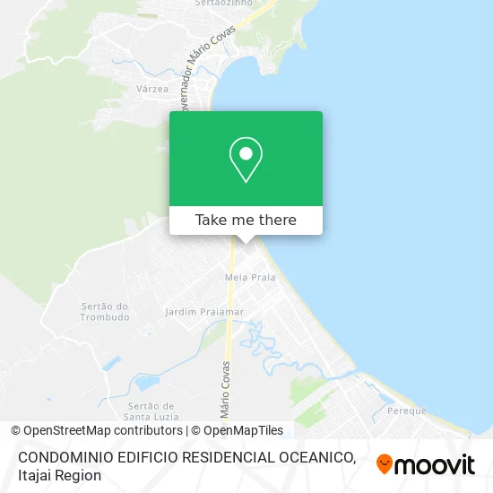 CONDOMINIO EDIFICIO RESIDENCIAL OCEANICO map