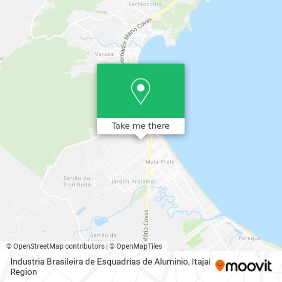 Mapa Industria Brasileira de Esquadrias de Aluminio