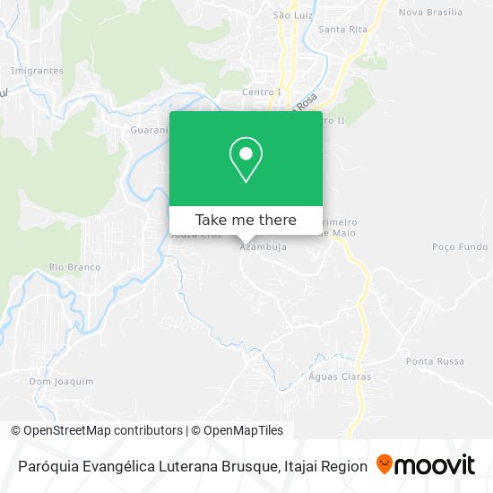 Paróquia Evangélica Luterana Brusque map