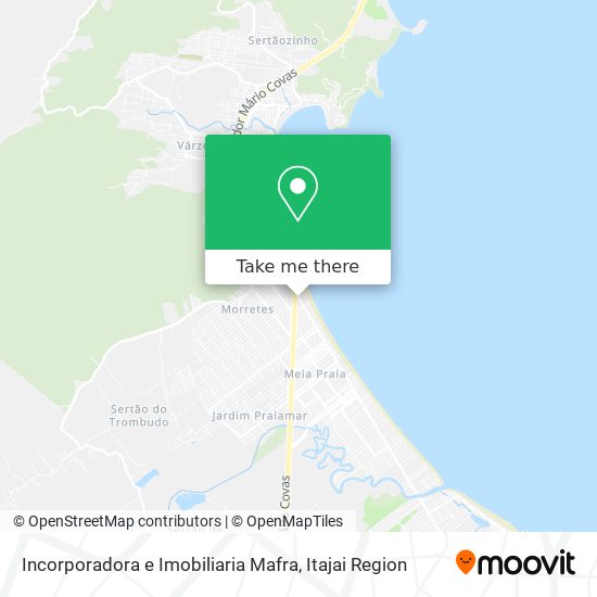 Incorporadora e Imobiliaria Mafra map