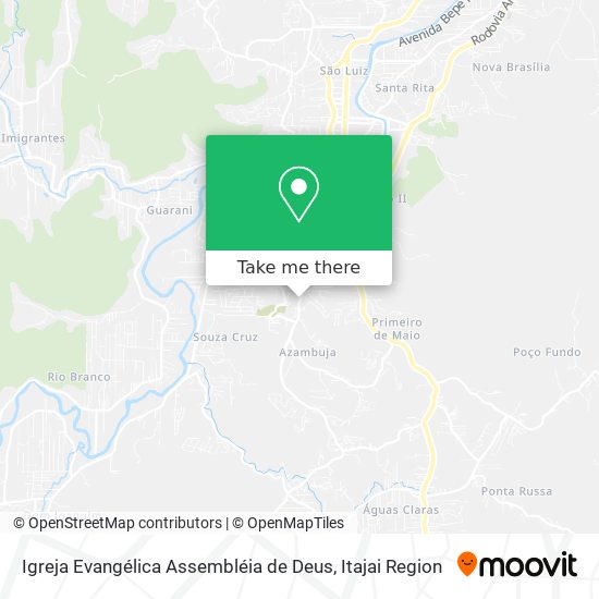 Igreja Evangélica Assembléia de Deus map