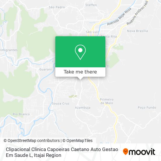 Mapa Clipacional Clinica Capoeiras Caetano Auto Gestao Em Saude L