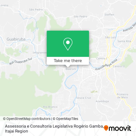 Assessoria e Consultoria Legislativa Rogério Gamba map