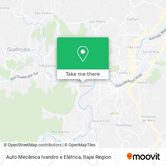 Auto Mecânica Ivandro e Elétrica map