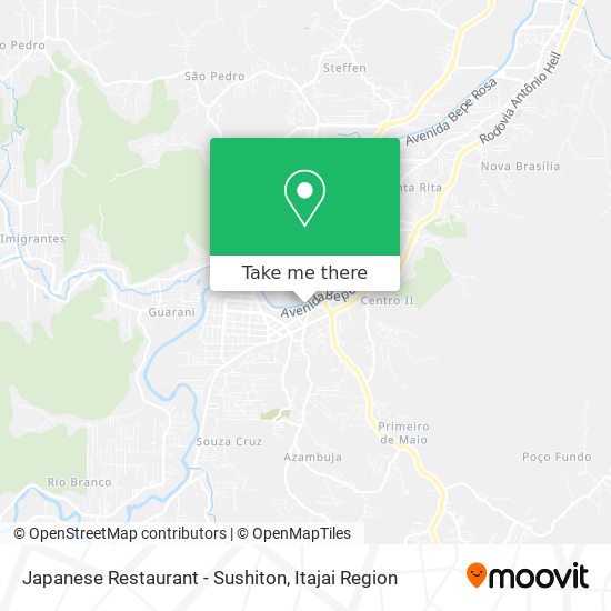 Japanese Restaurant - Sushiton map