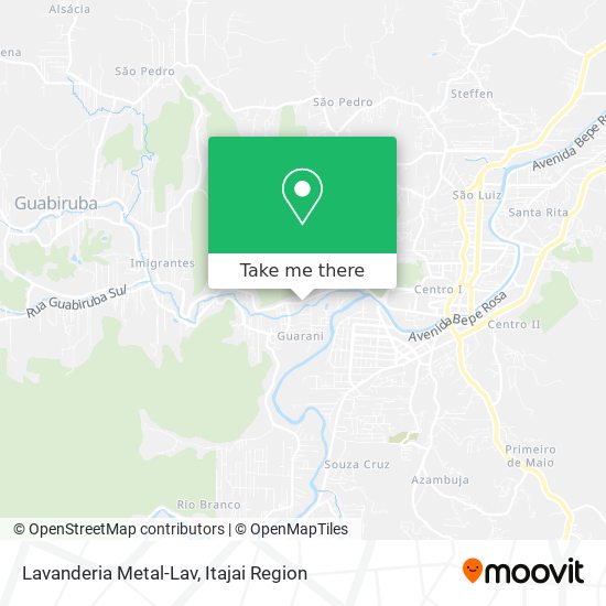 Lavanderia Metal-Lav map