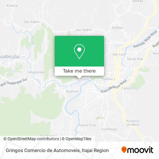 Gringos Comercio de Automoveis map