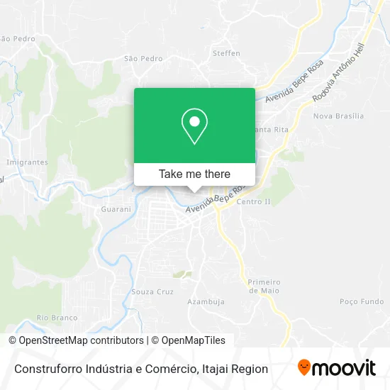 Construforro Indústria e Comércio map