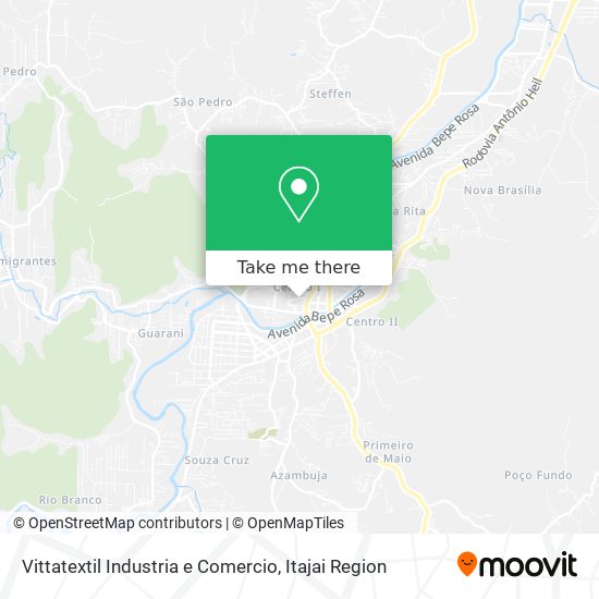 Vittatextil Industria e Comercio map