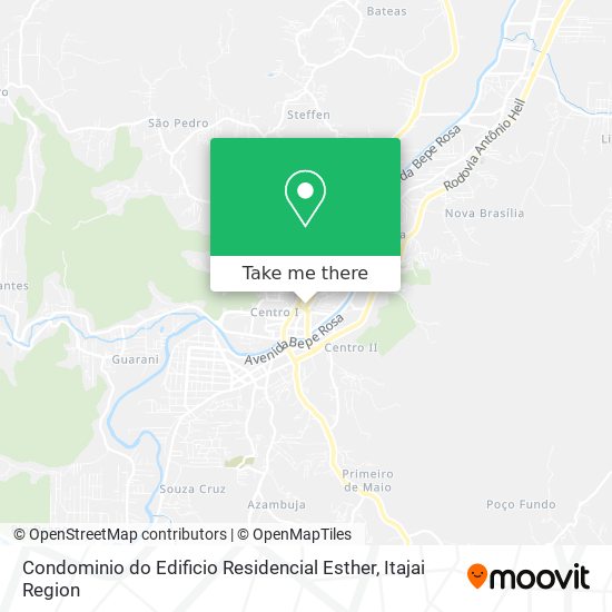 Condominio do Edificio Residencial Esther map