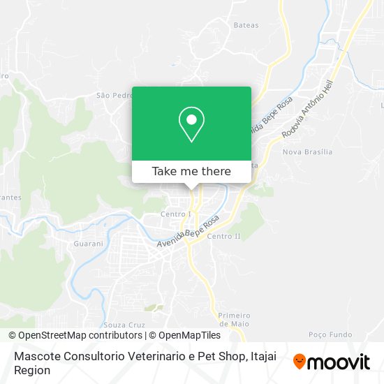 Mascote Consultorio Veterinario e Pet Shop map