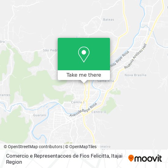 Comercio e Representacoes de Fios Felicitta map