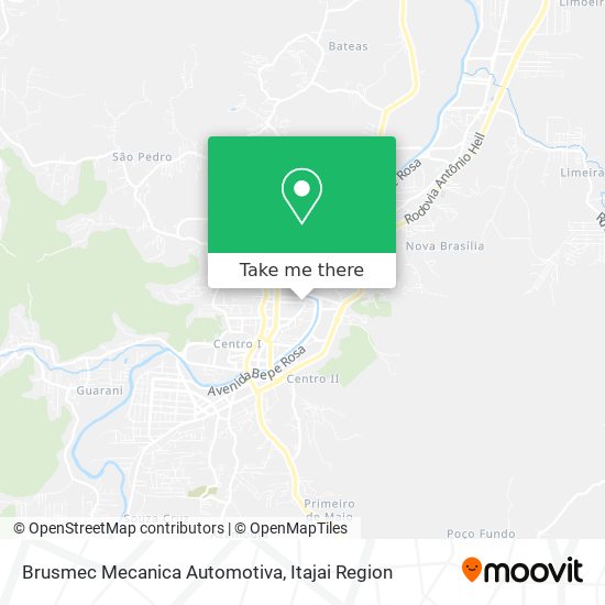 Mapa Brusmec Mecanica Automotiva