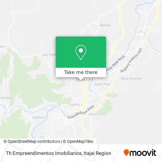 Mapa Th Empreendimentos Imobiliarios