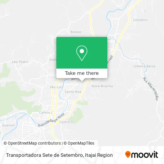 Transportadora Sete de Setembro map