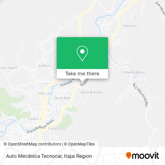 Auto Mecânica Tecnocar map