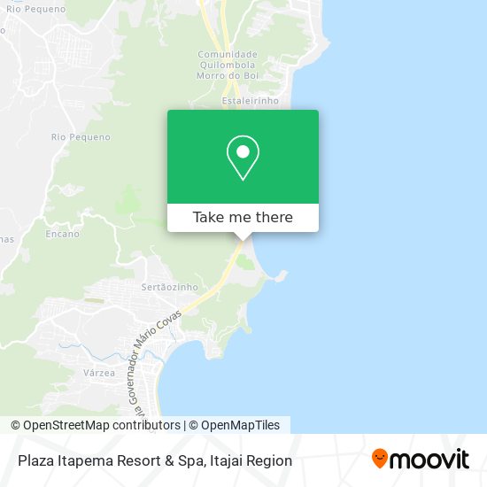 Plaza Itapema Resort & Spa map