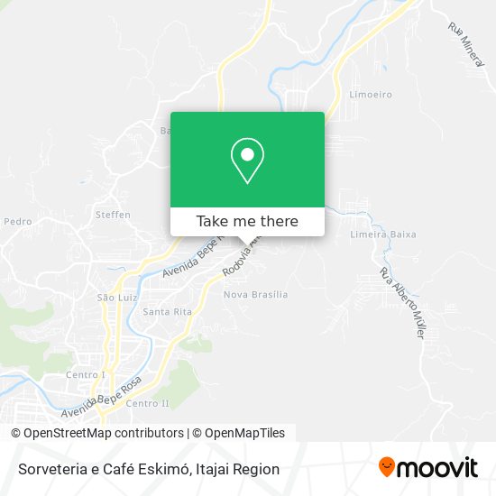 Sorveteria e Café Eskimó map