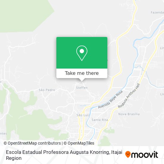 Escola Estadual Professora Augusta Knorring map
