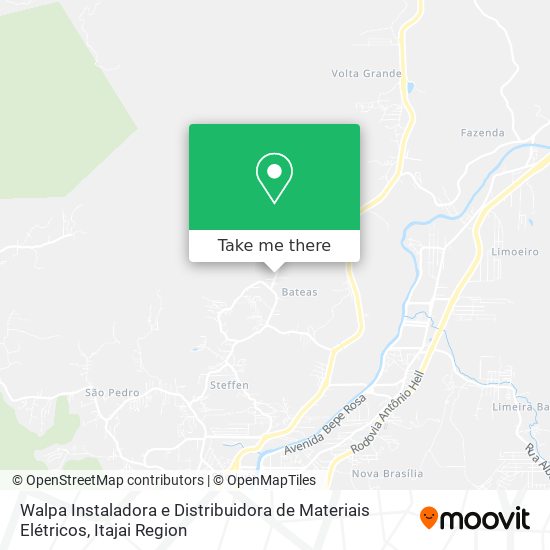 Walpa Instaladora e Distribuidora de Materiais Elétricos map