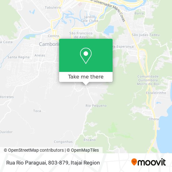 Rua Rio Paraguai, 803-879 map