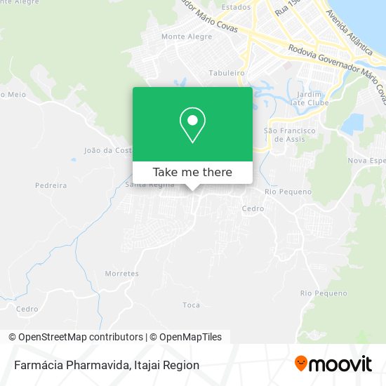 Mapa Farmácia Pharmavida