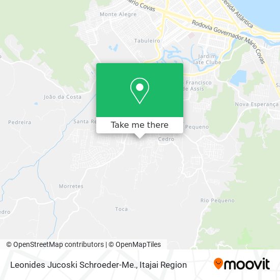 Leonides Jucoski Schroeder-Me. map