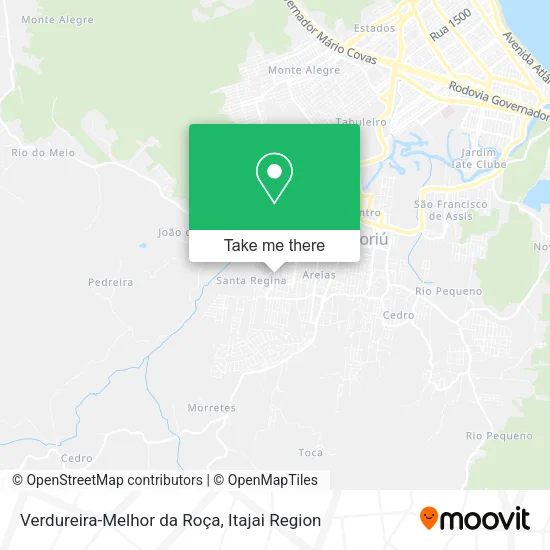 Verdureira-Melhor da Roça map