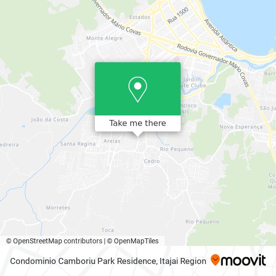 Condominio Camboriu Park Residence map