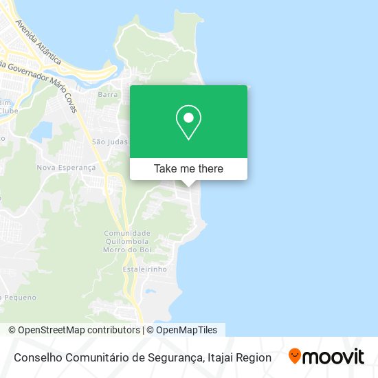 Conselho Comunitário de Segurança map