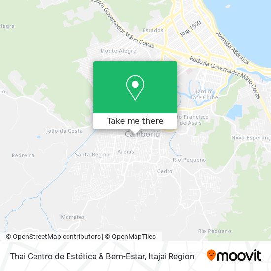 Thai Centro de Estética & Bem-Estar map