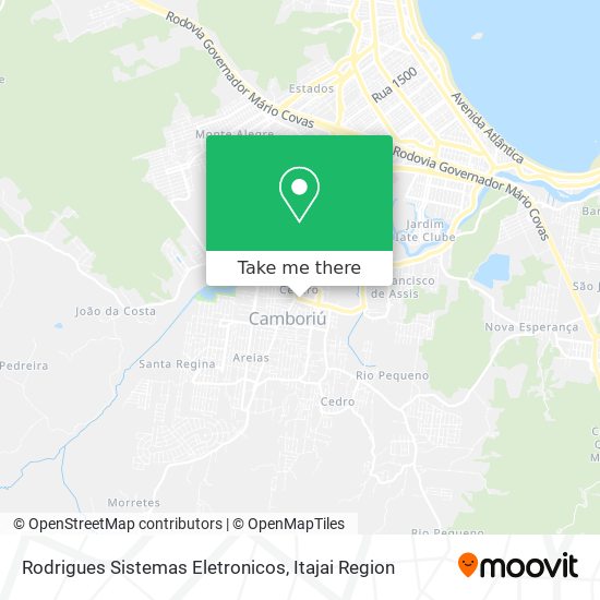 Rodrigues Sistemas Eletronicos map