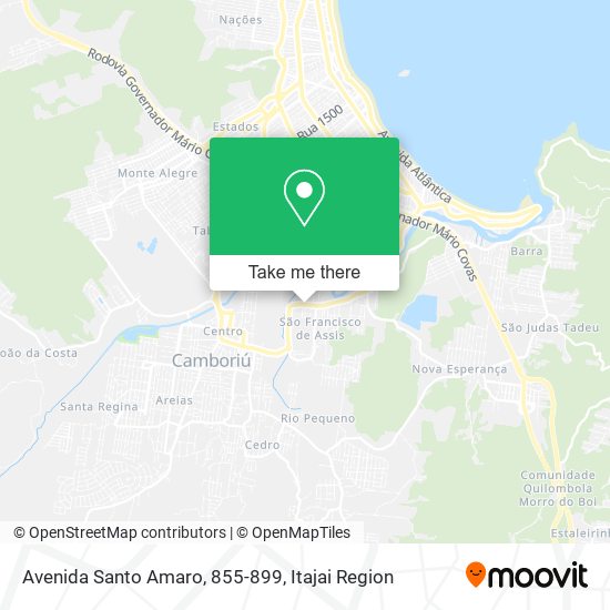 Avenida Santo Amaro, 855-899 map
