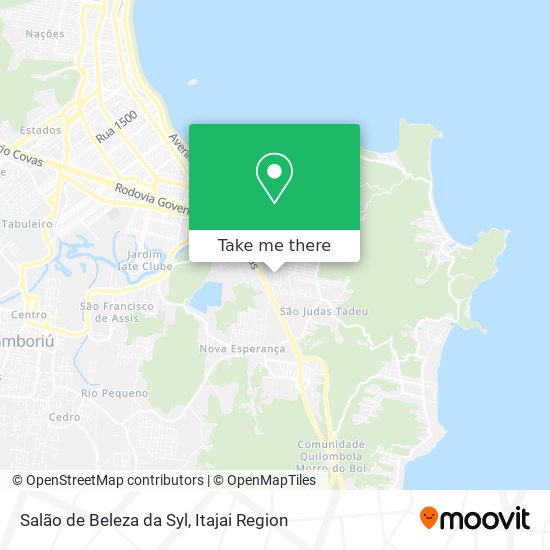 Salão de Beleza da Syl map