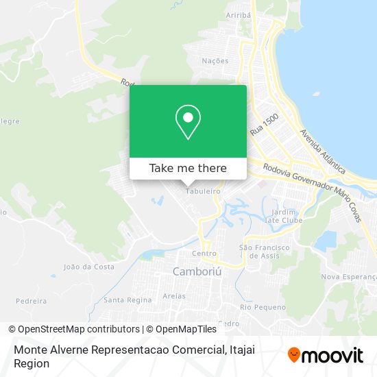 Monte Alverne Representacao Comercial map