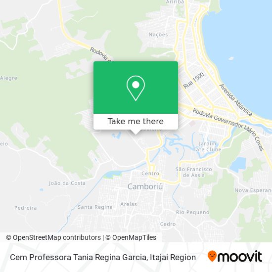 Mapa Cem Professora Tania Regina Garcia