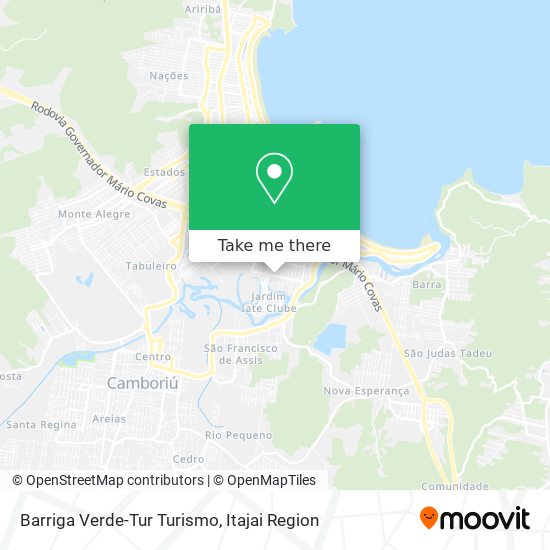 Barriga Verde-Tur Turismo map