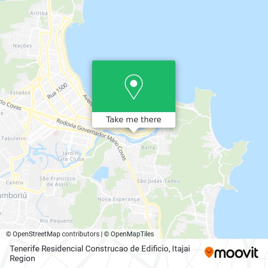 Tenerife Residencial Construcao de Edificio map