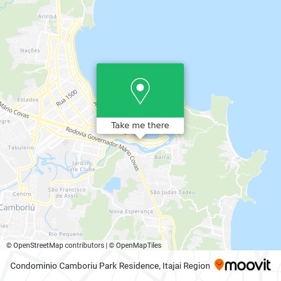 Condominio Camboriu Park Residence map